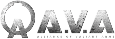 El logo oficial de Alliance of Valiant Arms