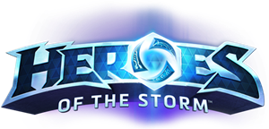 El logo oficial de Heroes of the Storm