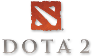 El logo oficial de Dota 2