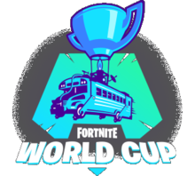 El logo oficial de Fortnite World Cup