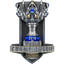 El logo oficial de League of Legends World Championship